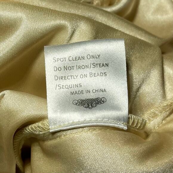 Sue Wong Nocturne Dress Soutache Embroidered Lace - Picture 14 of 16